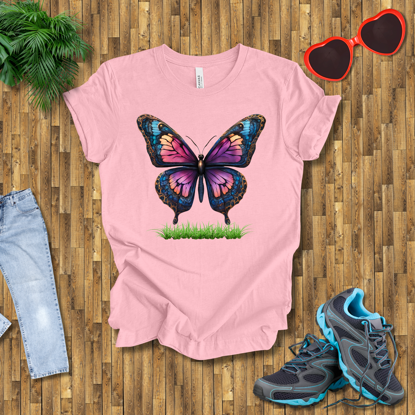 Butterflies in grasses T-Shirt