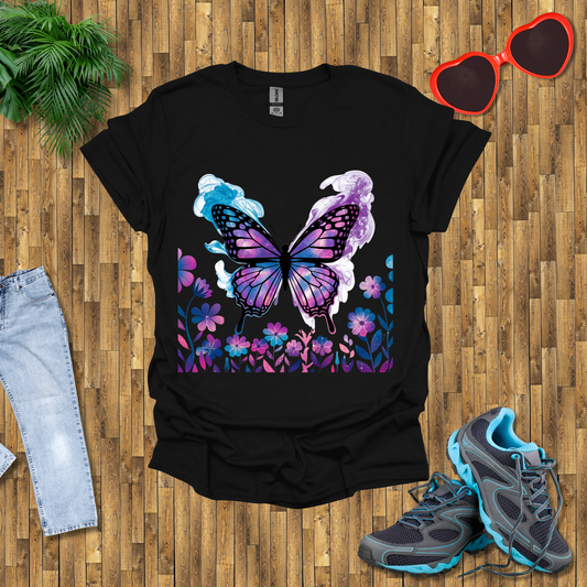 Smoky butterflies in the wild T-Shirt