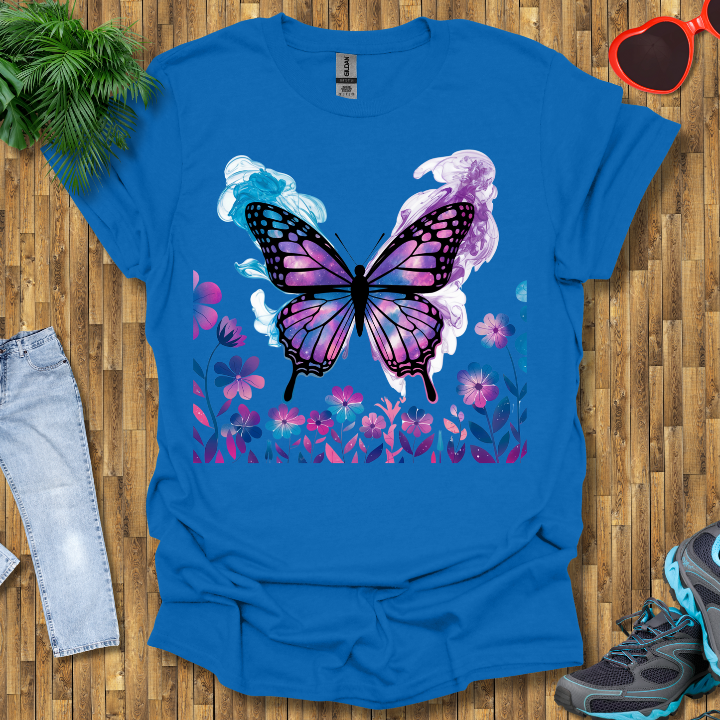Smoky butterflies in the wild T-Shirt