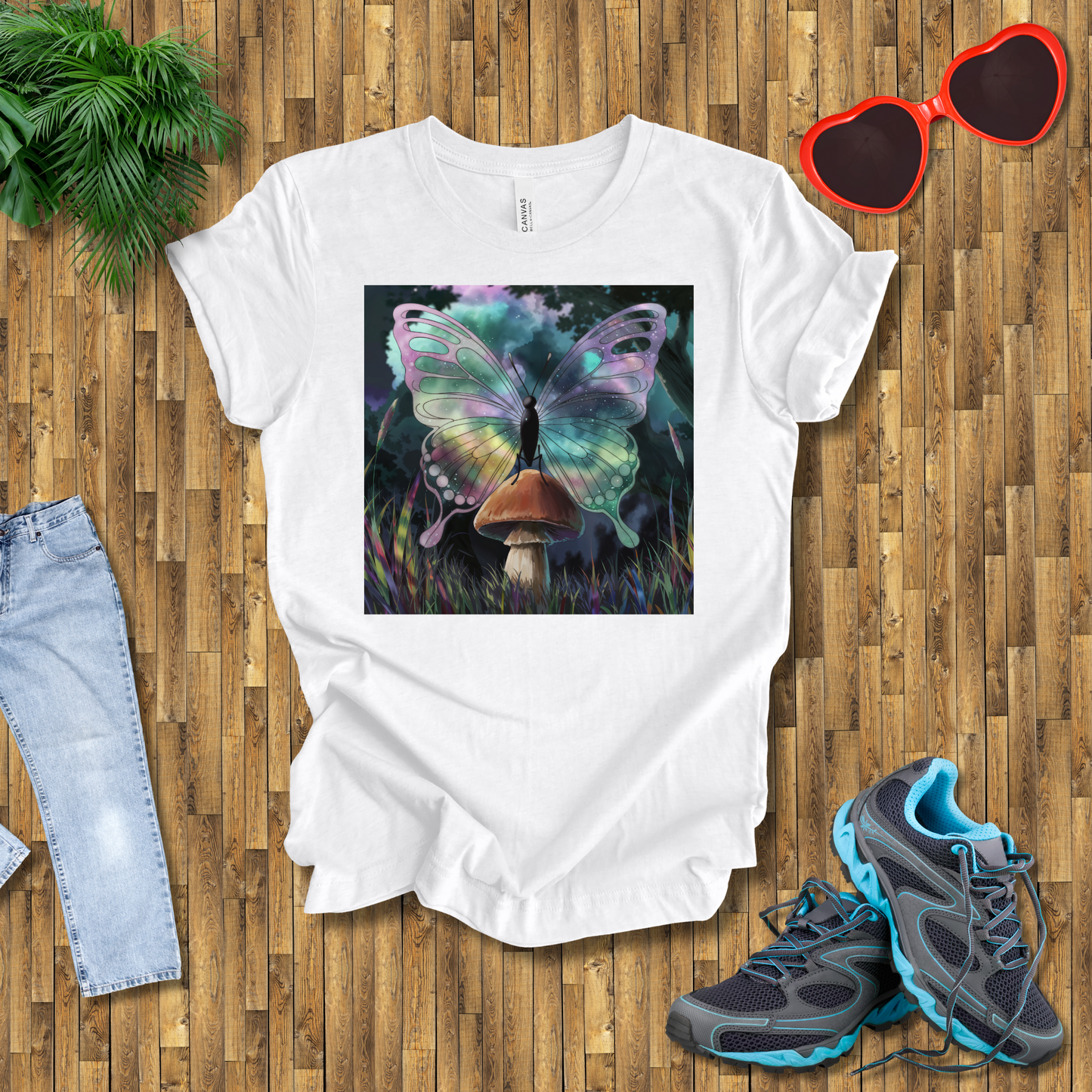 Butterflies in grasses T-Shirt