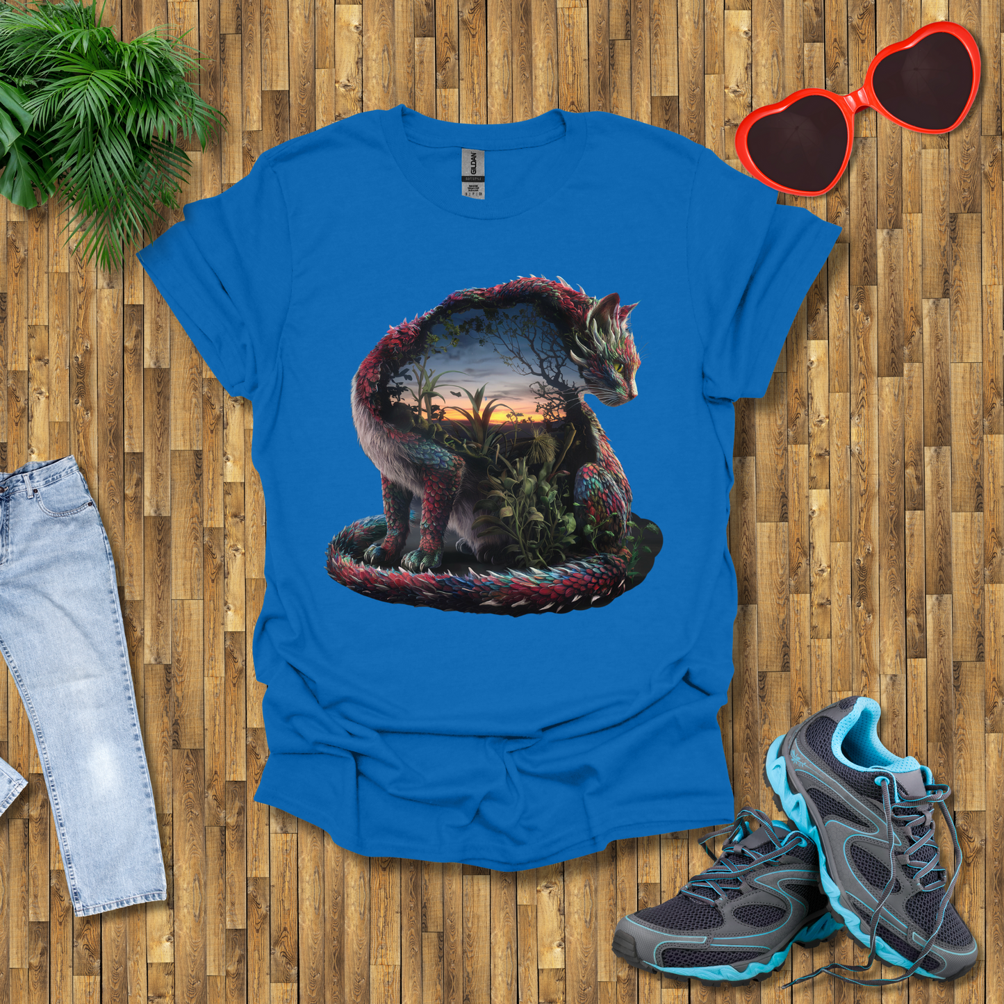 Flora within a dragon cat T-Shirt
