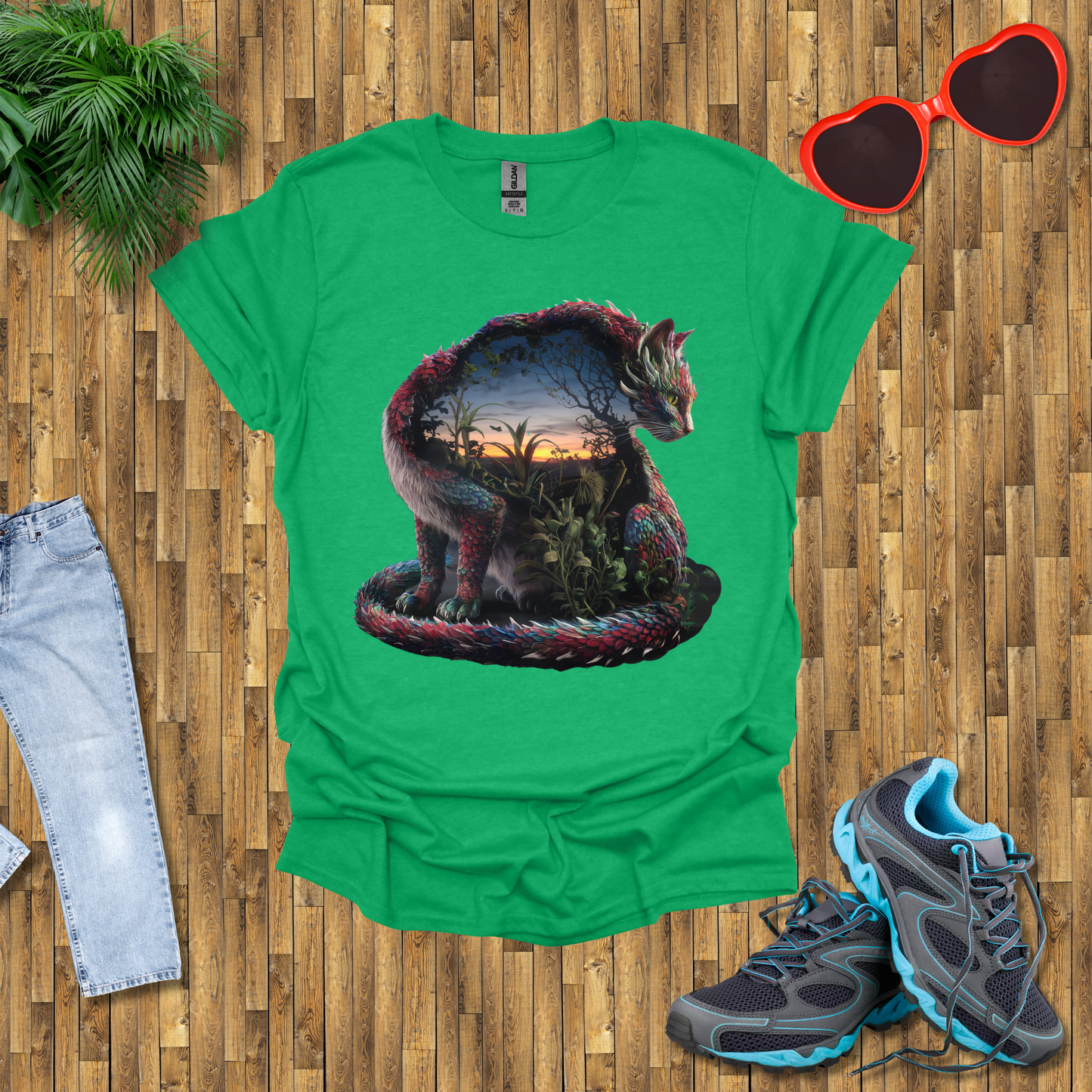 Flora within a dragon cat T-Shirt