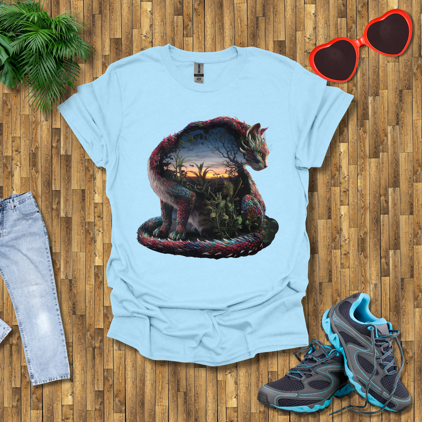 Flora within a dragon cat T-Shirt
