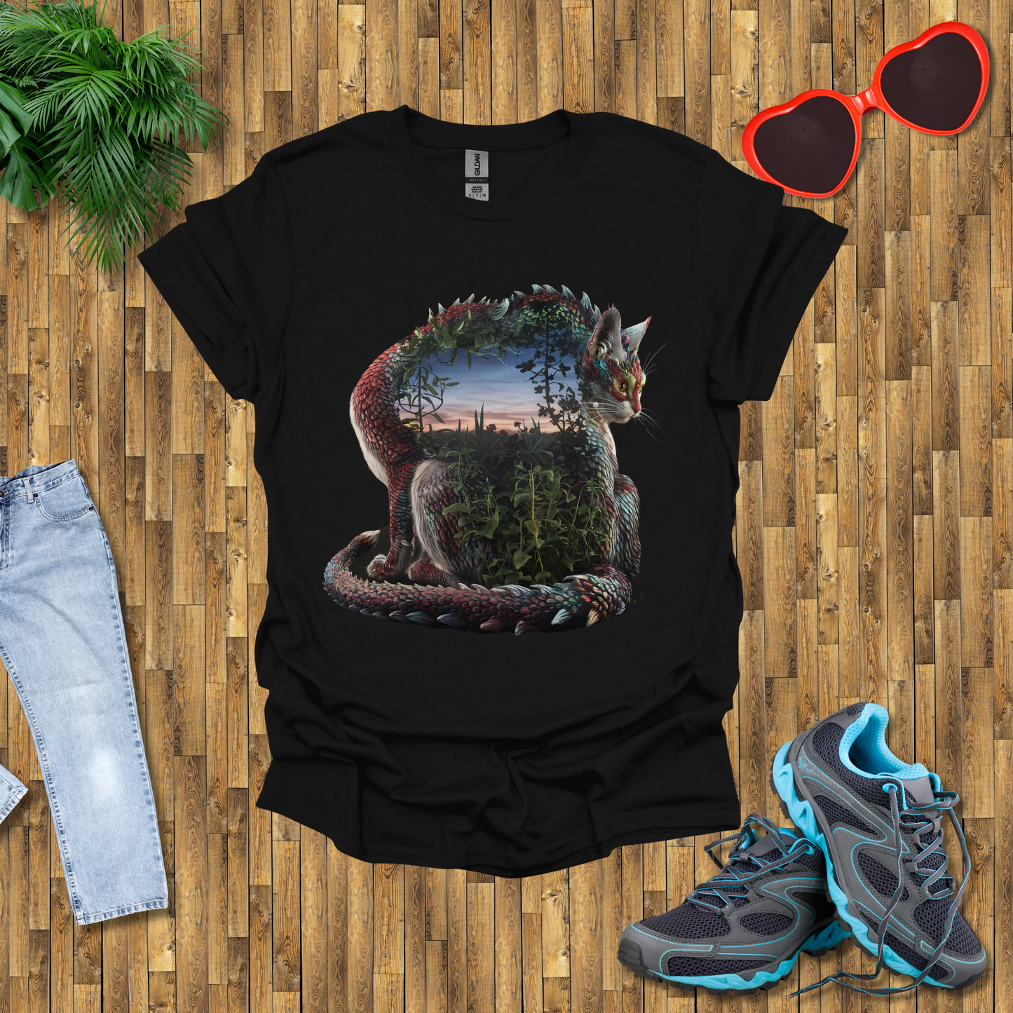 Flora within a dragon cat T-Shirt