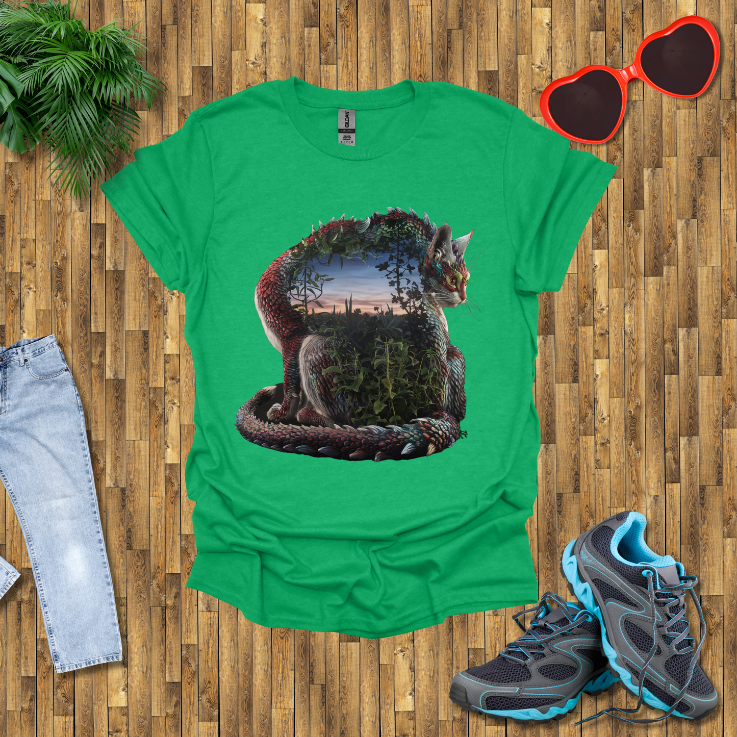 Flora within a dragon cat T-Shirt
