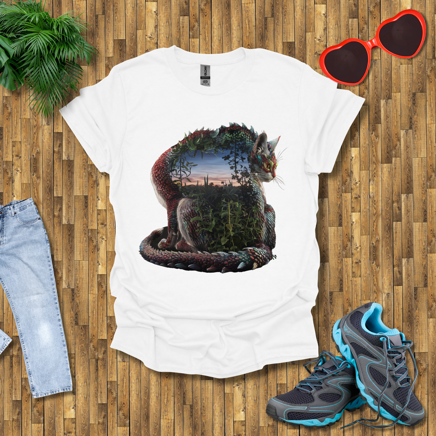 Flora within a dragon cat T-Shirt