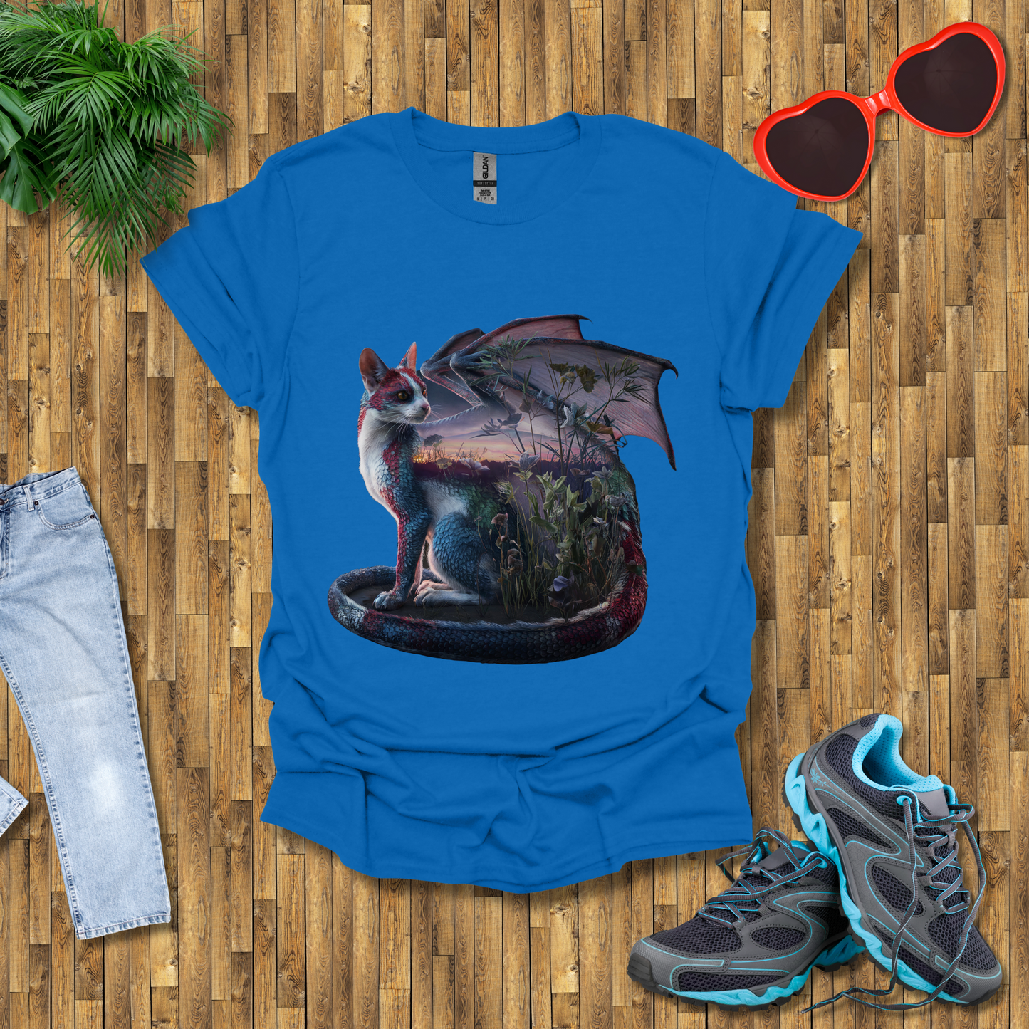 Flora within a dragon cat T-Shirt