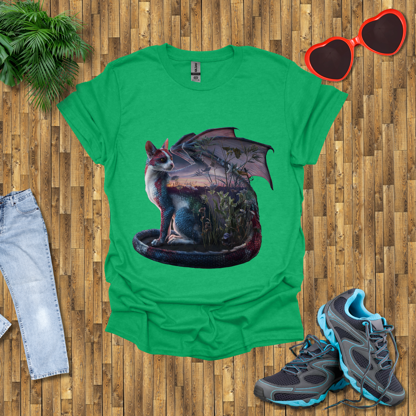 Flora within a dragon cat T-Shirt