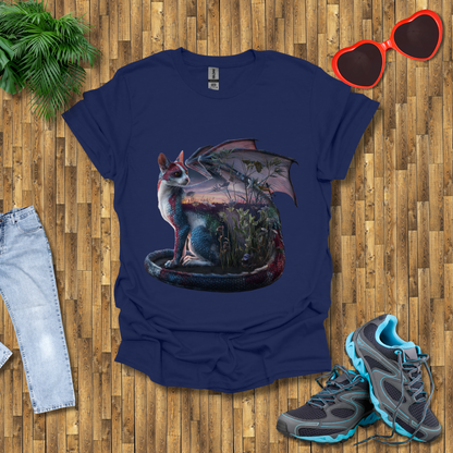 Flora within a dragon cat T-Shirt