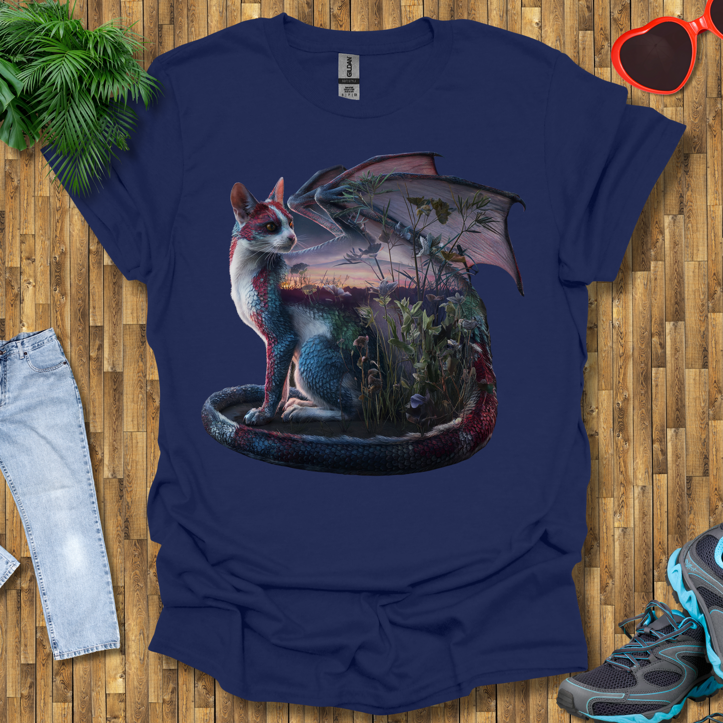 Flora within a dragon cat T-Shirt