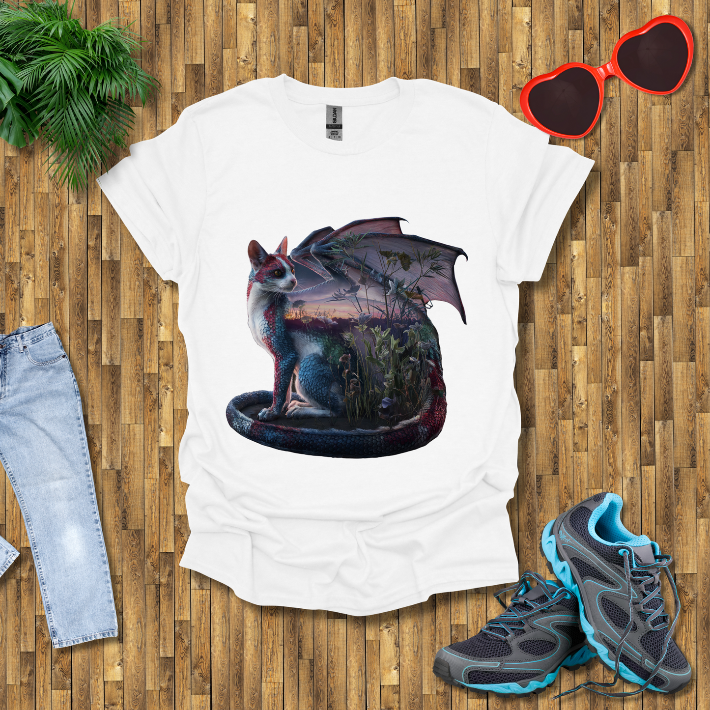 Flora within a dragon cat T-Shirt