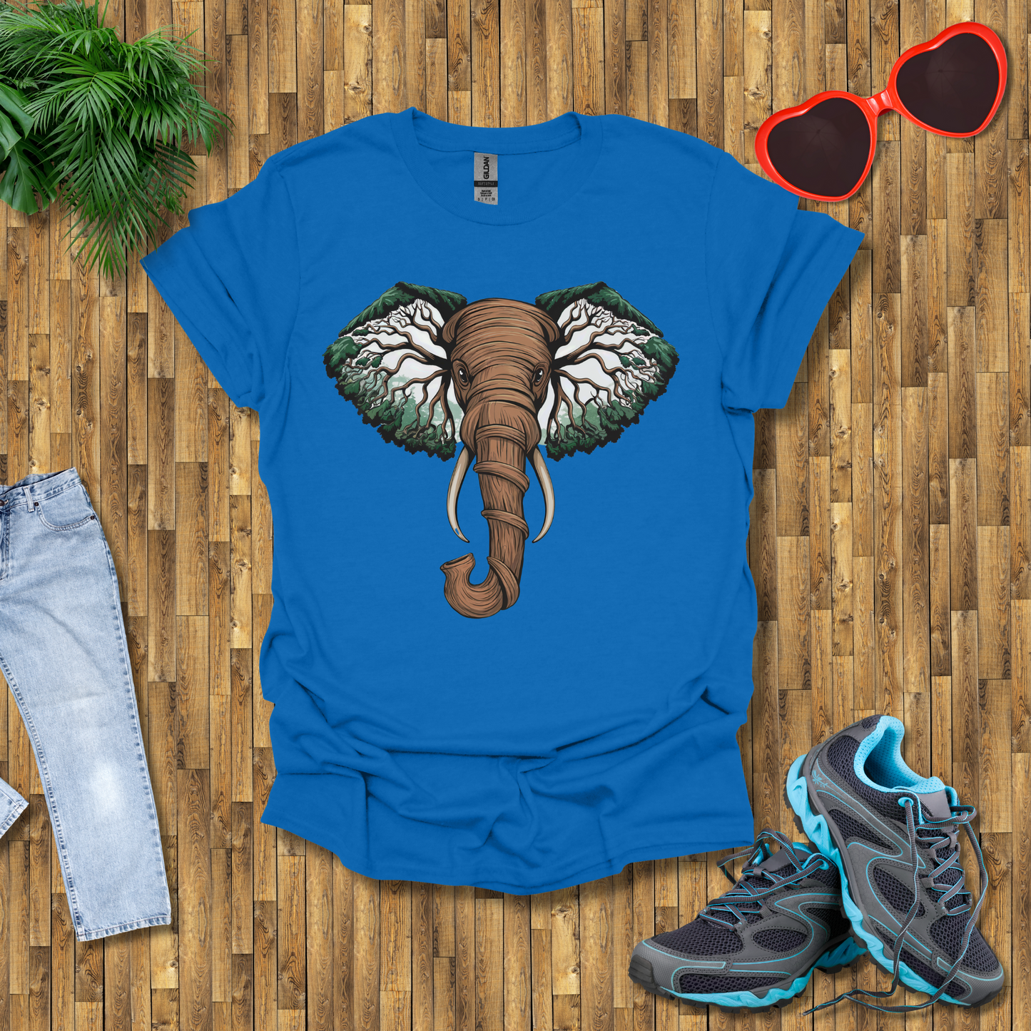 Elephant tree head T-Shirt
