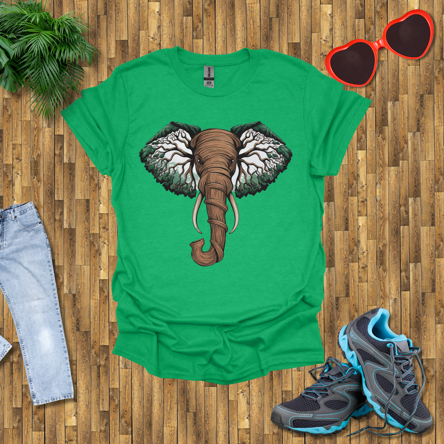 Elephant tree head T-Shirt