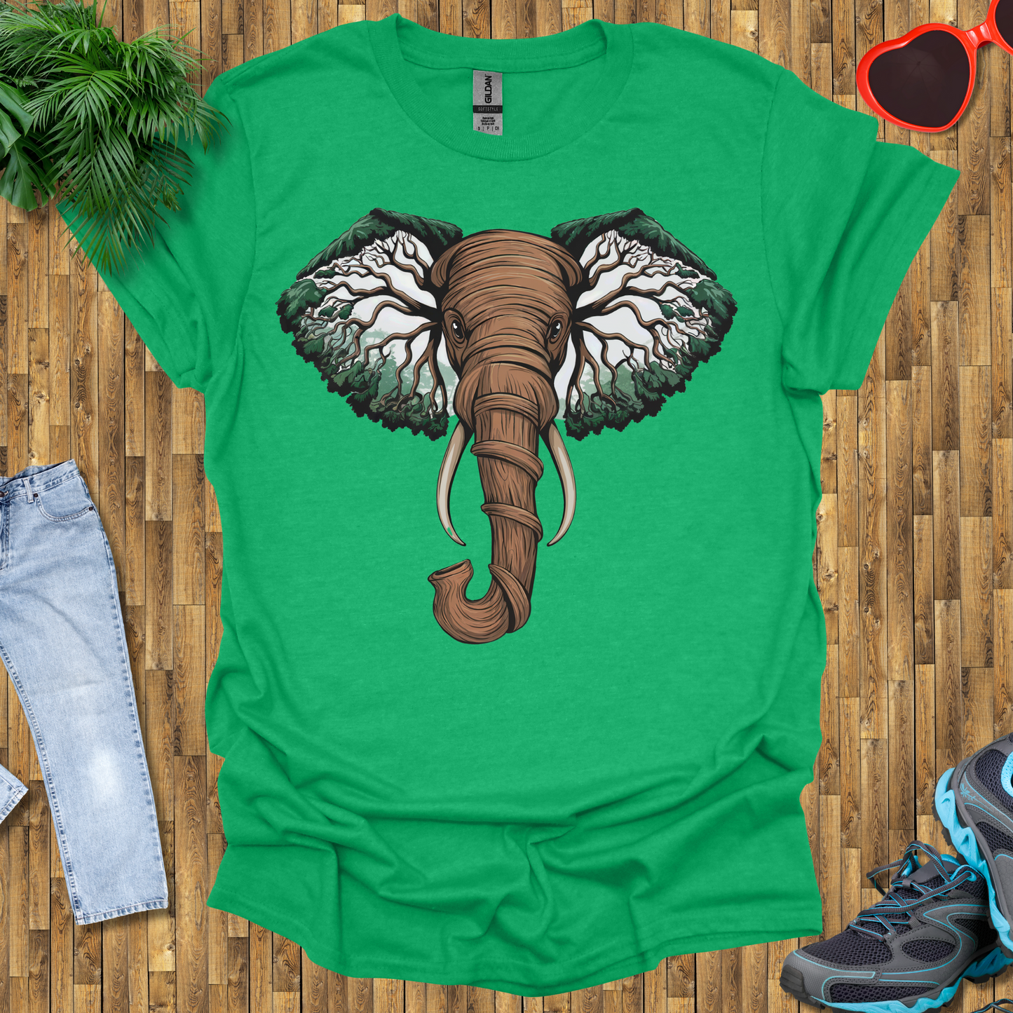 Elephant tree head T-Shirt