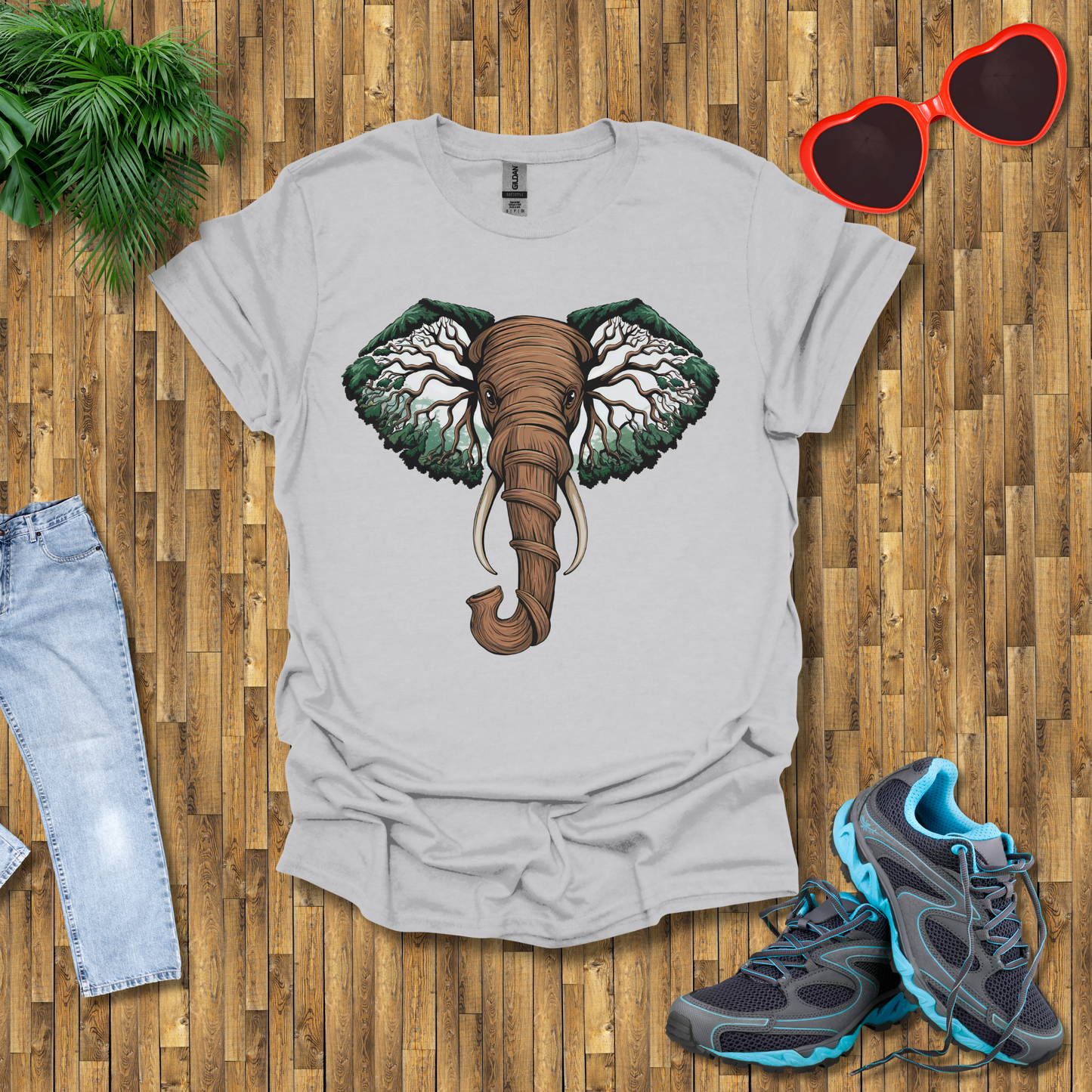 Elephant tree head T-Shirt