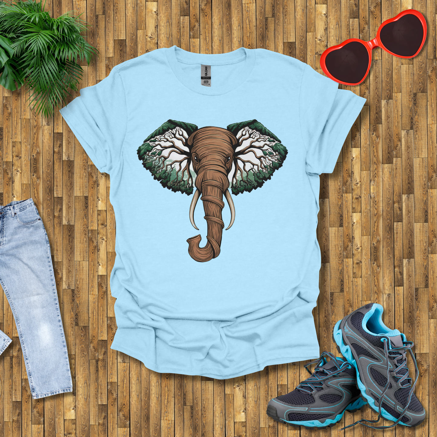 Elephant tree head T-Shirt