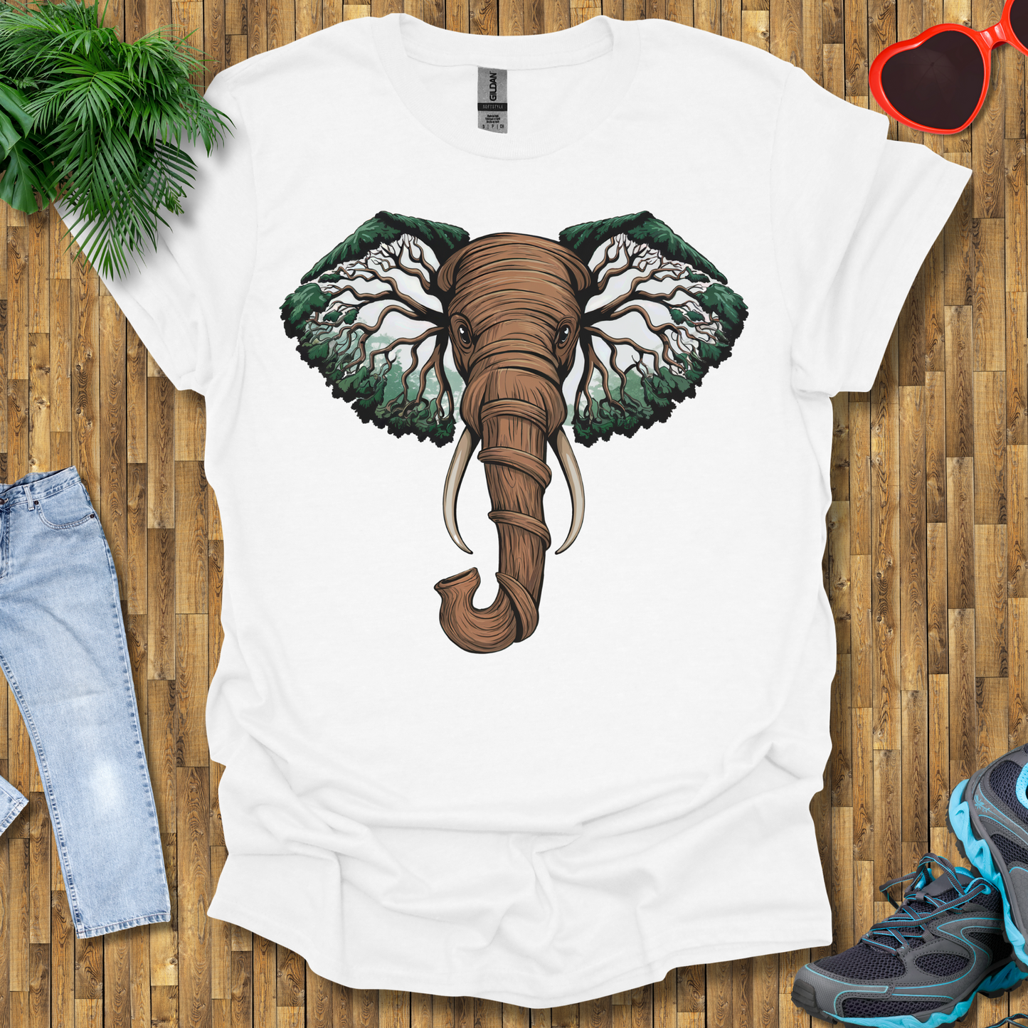 Elephant tree head T-Shirt