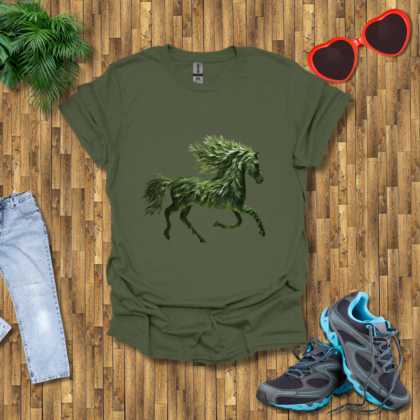 Grass horse T-Shirt