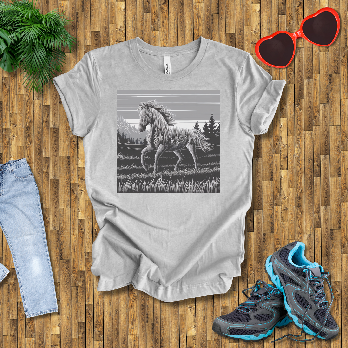 Horse in the wild T-Shirt