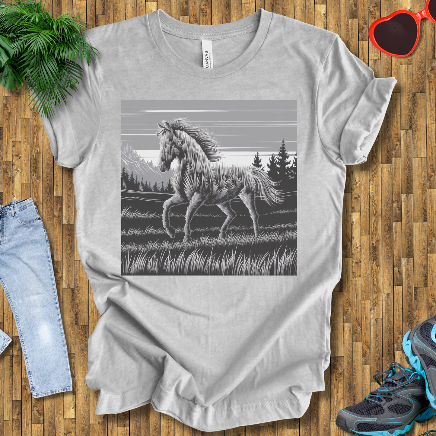 Horse in the wild T-Shirt