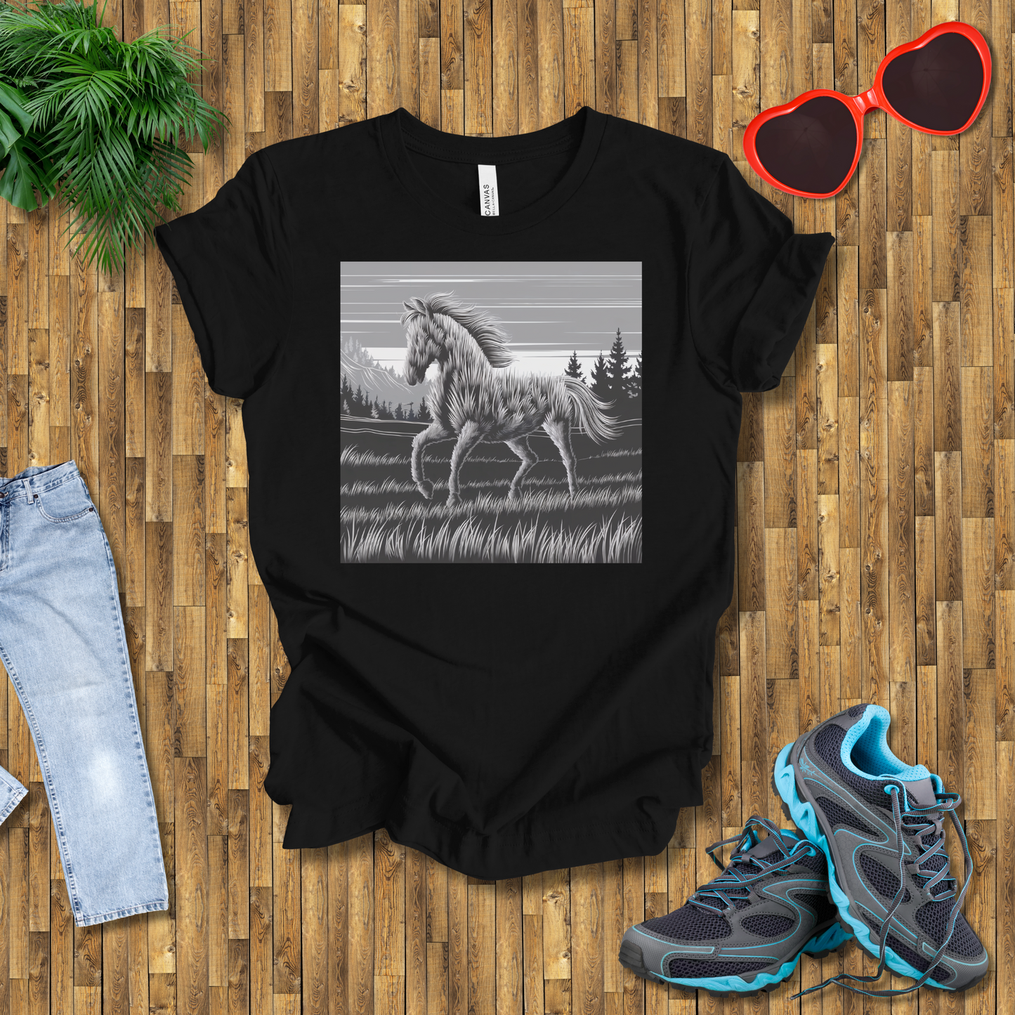 Horse in the wild T-Shirt