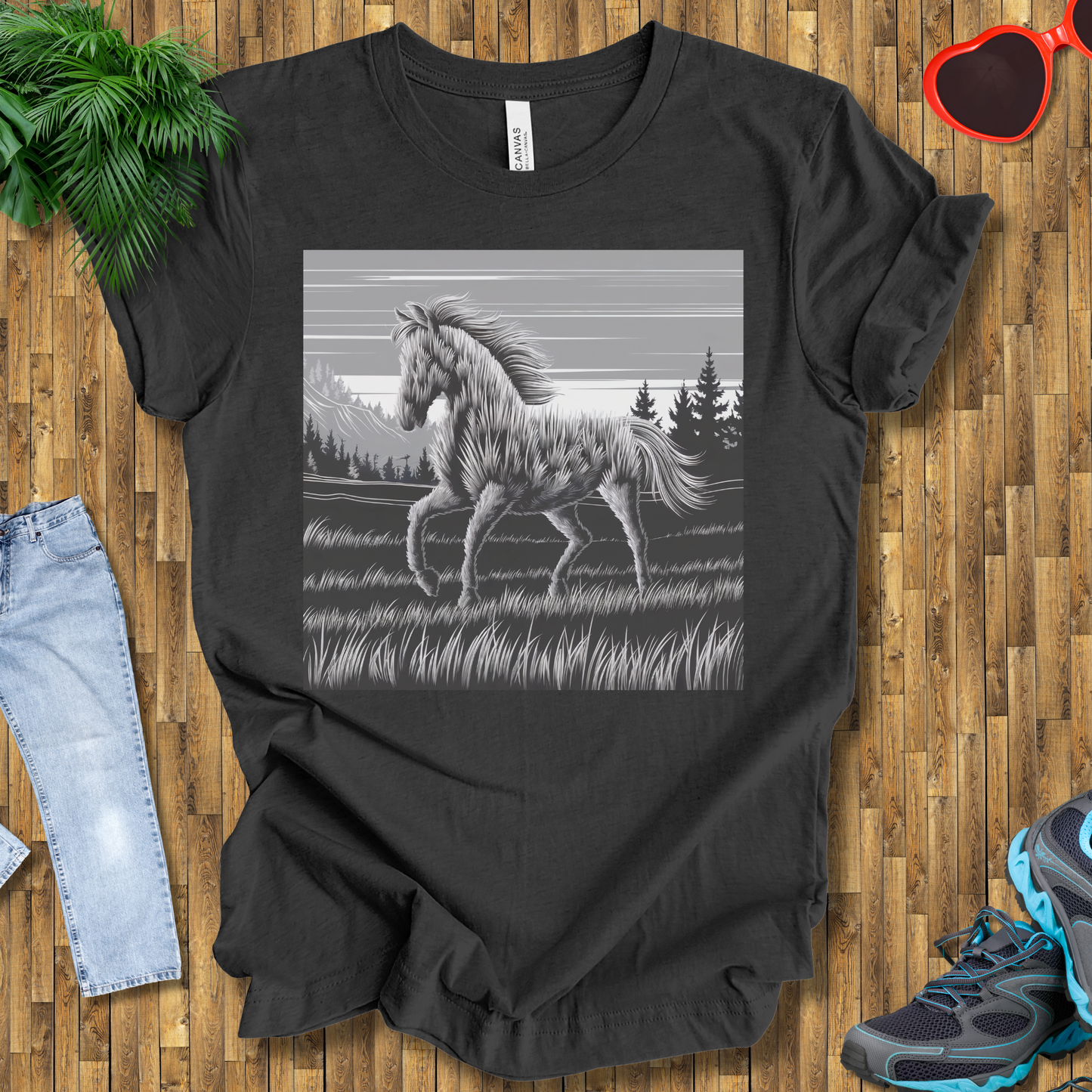 Horse in the wild T-Shirt