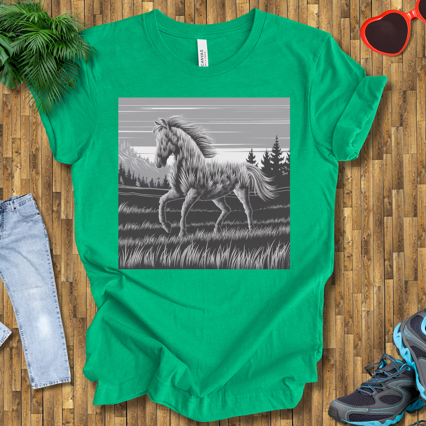 Horse in the wild T-Shirt