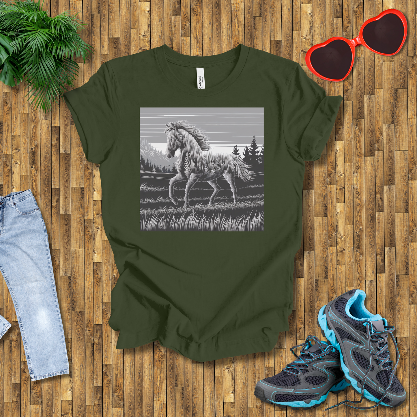 Horse in the wild T-Shirt