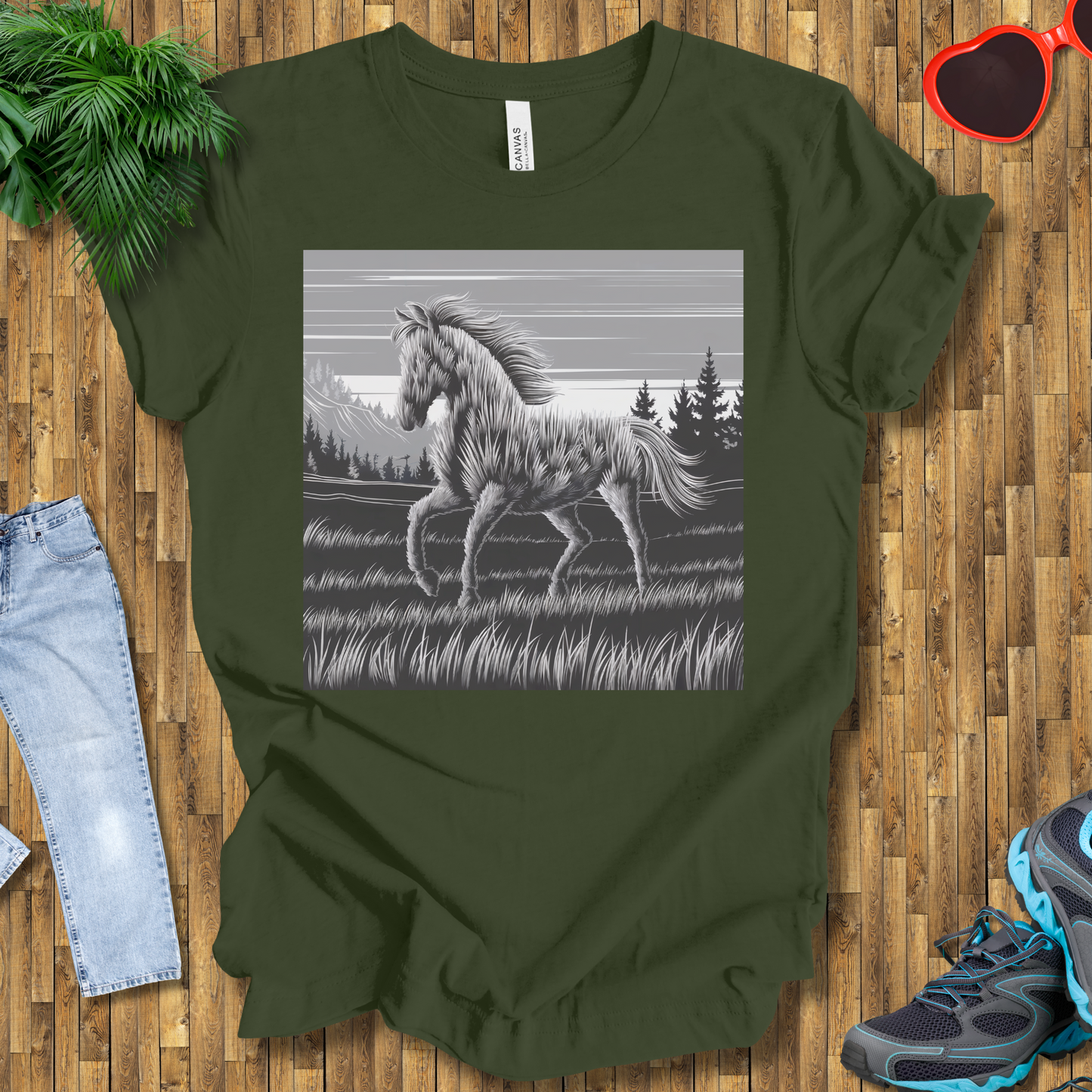 Horse in the wild T-Shirt