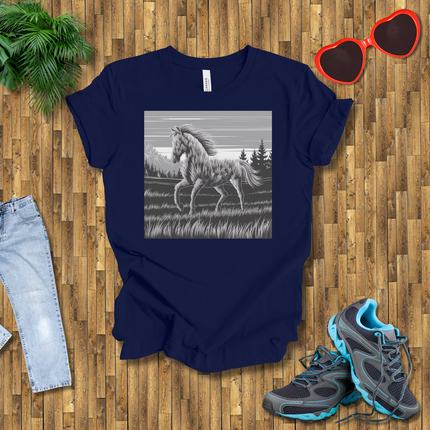 Horse in the wild T-Shirt