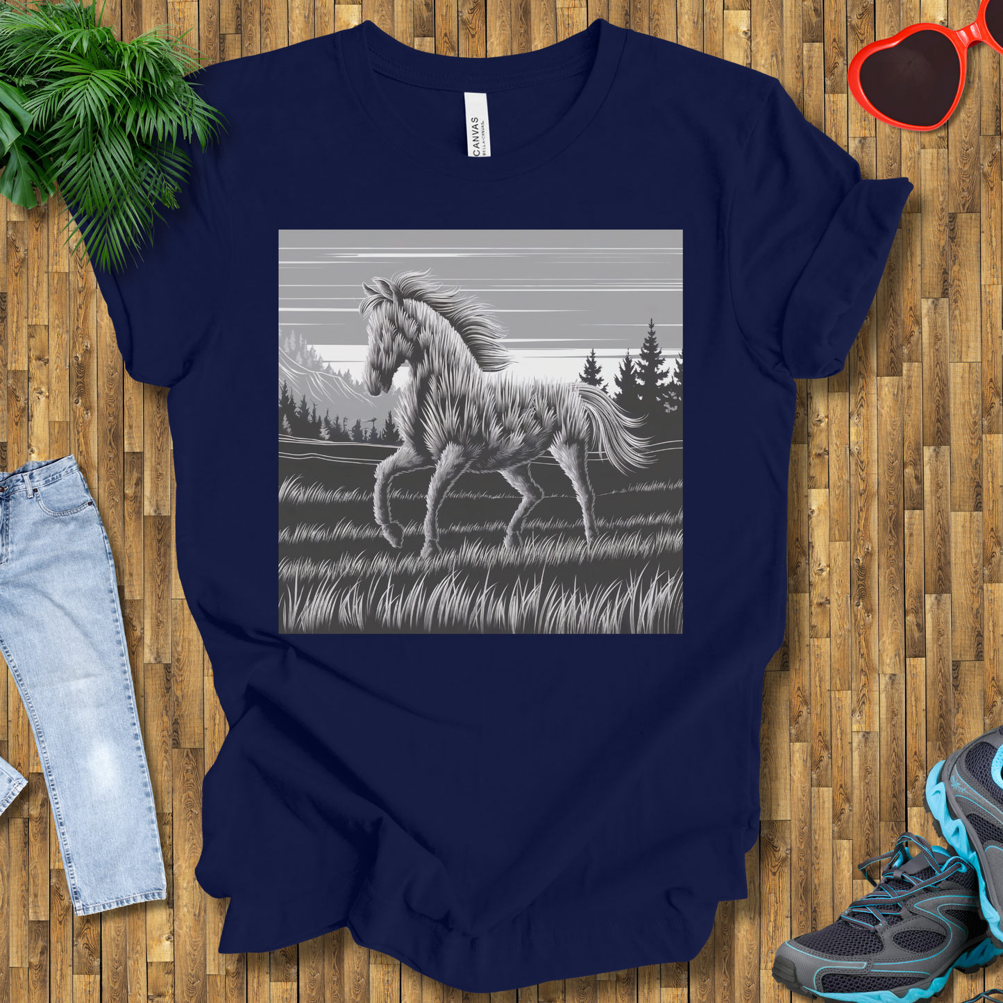 Horse in the wild T-Shirt