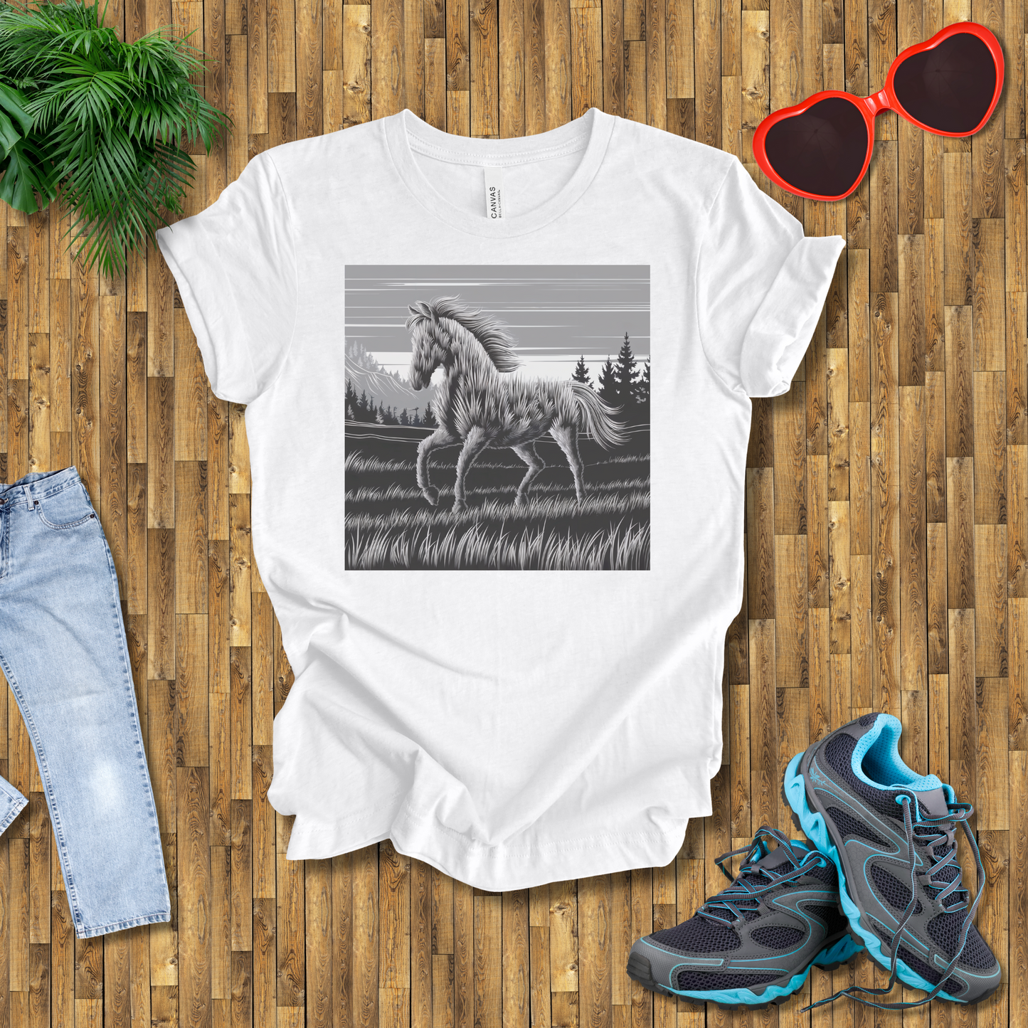 Horse in the wild T-Shirt