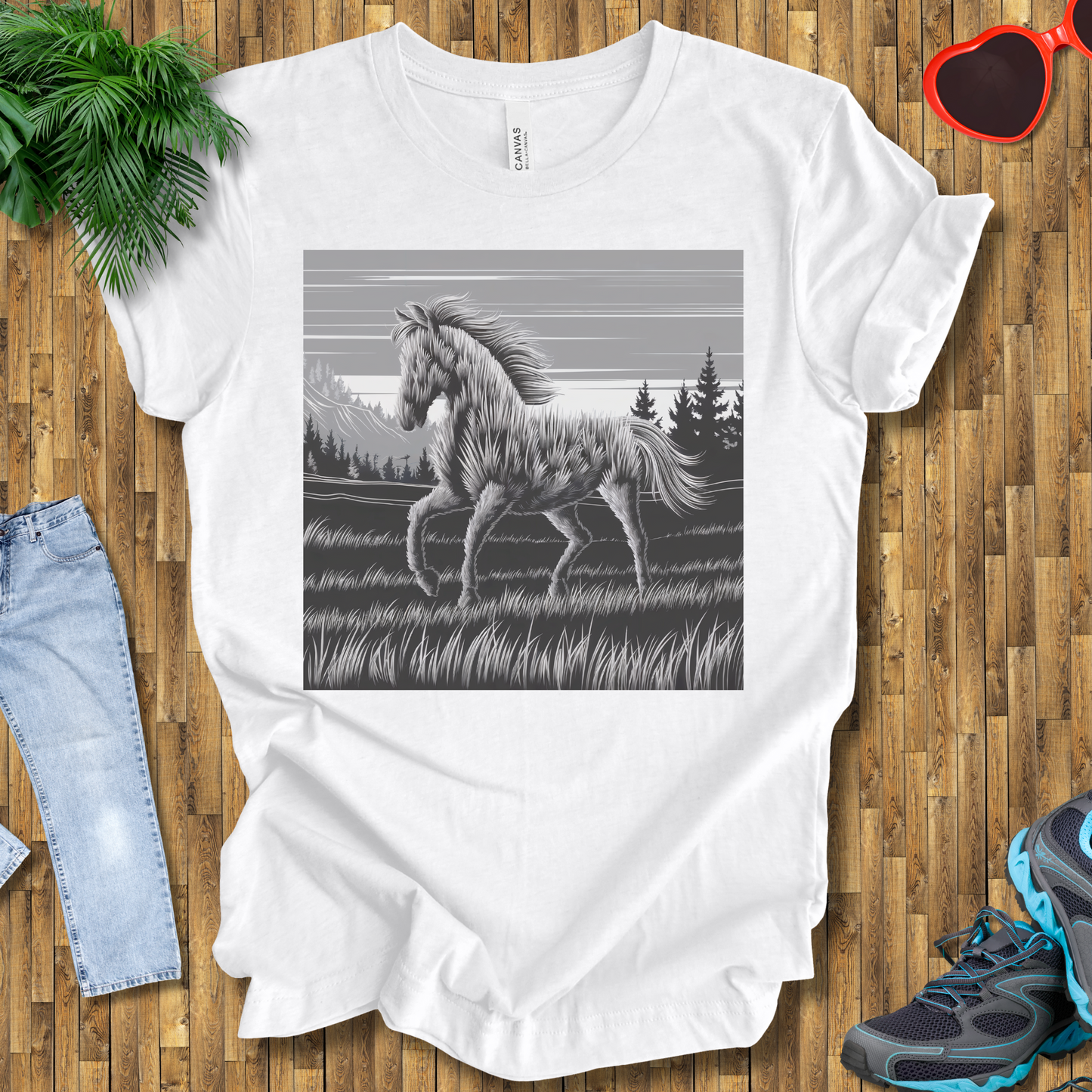 Horse in the wild T-Shirt