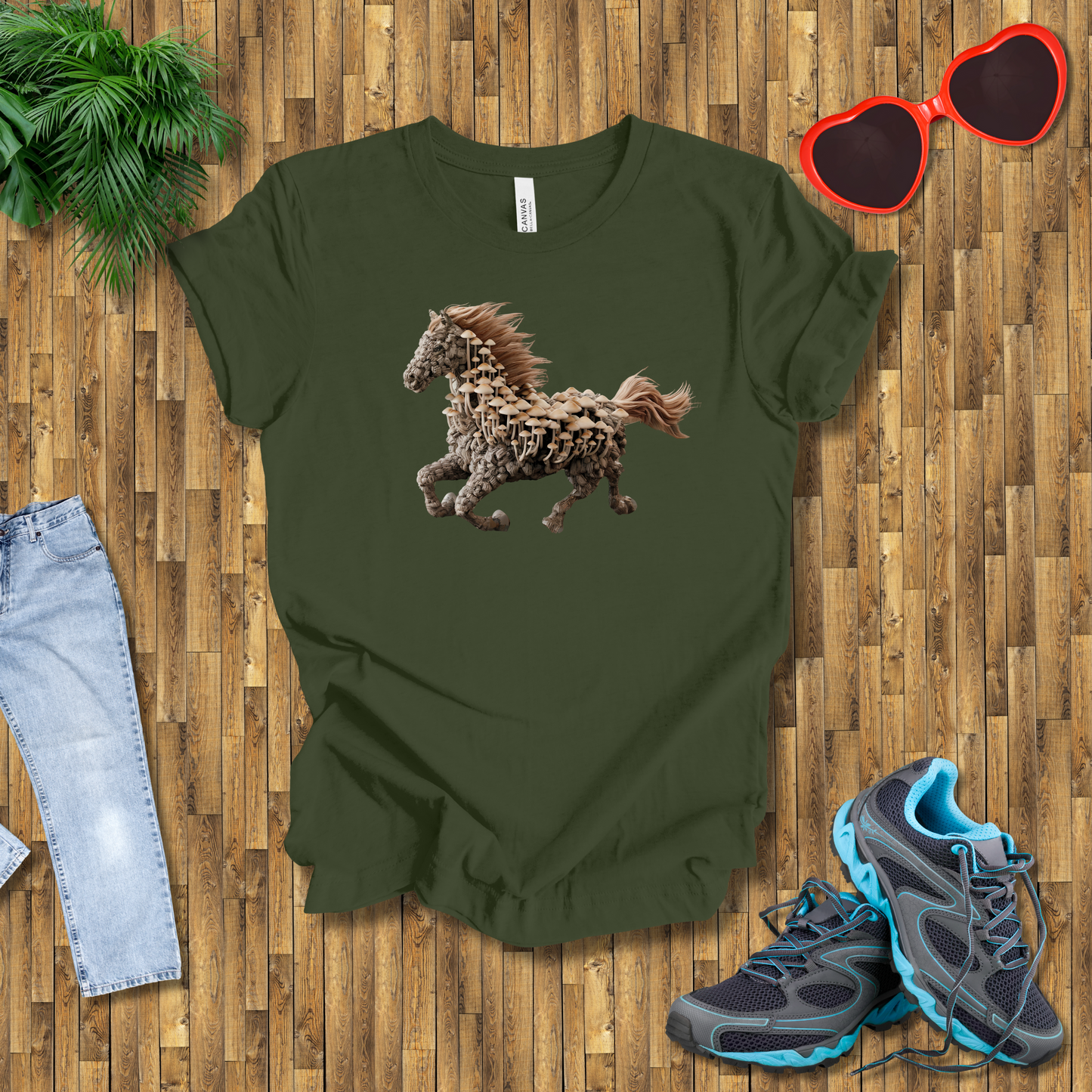 Mushroom horse T-Shirt