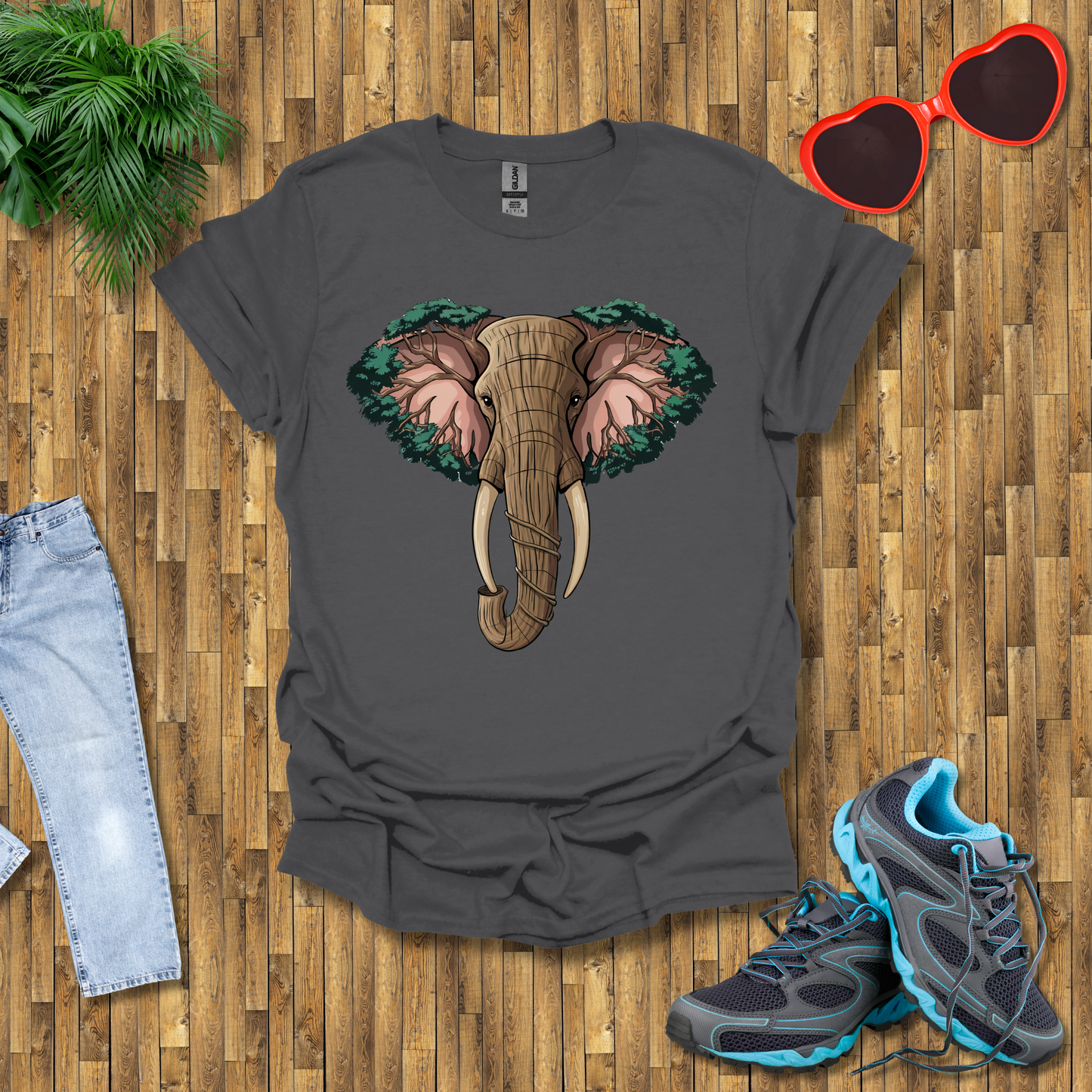 Elephant tree head T-Shirt