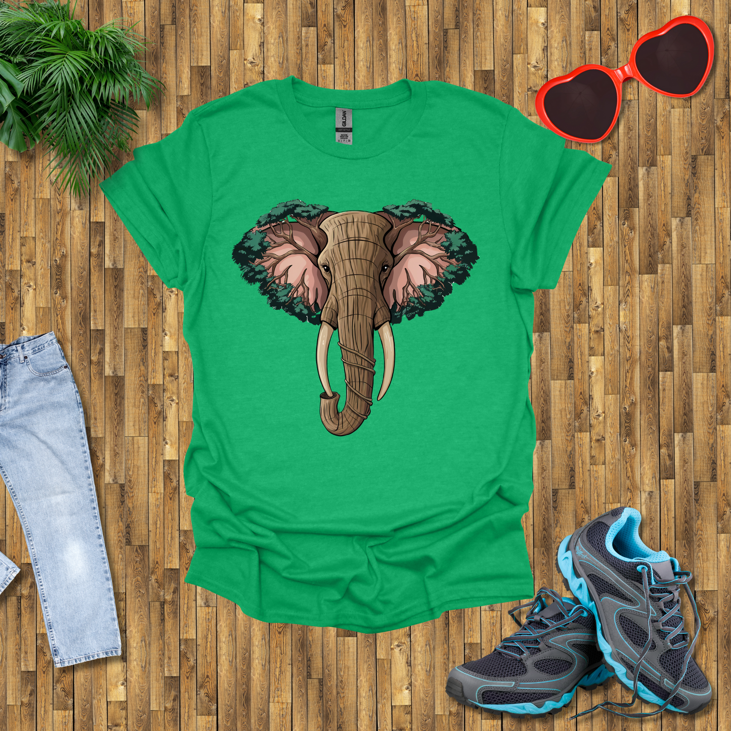Elephant tree head T-Shirt