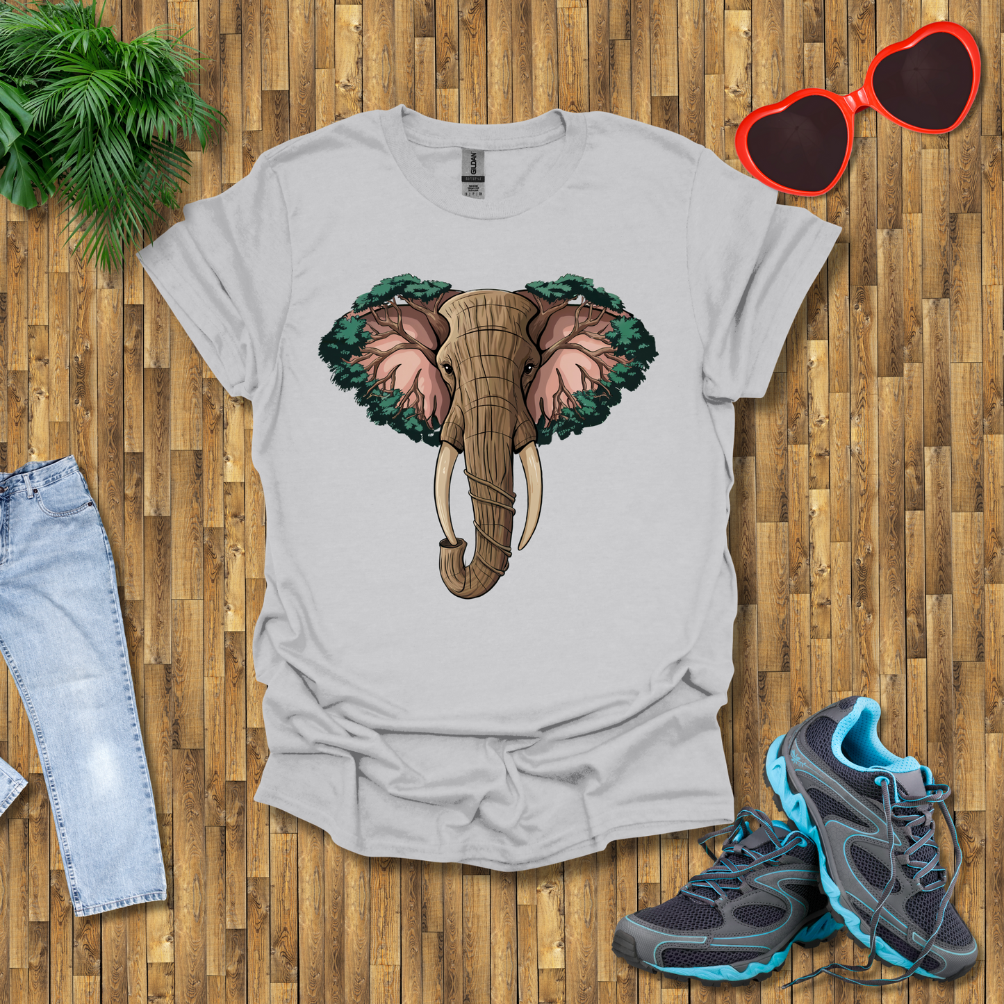 Elephant tree head T-Shirt