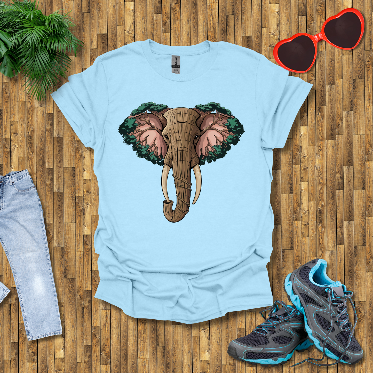 Elephant tree head T-Shirt