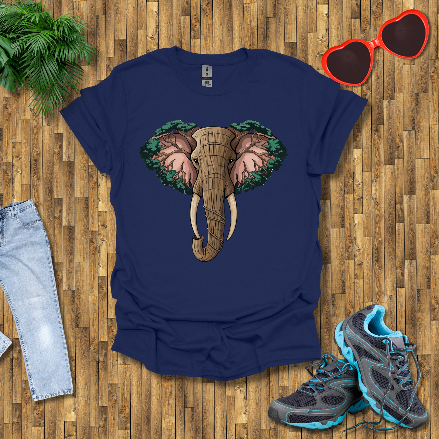 Elephant tree head T-Shirt