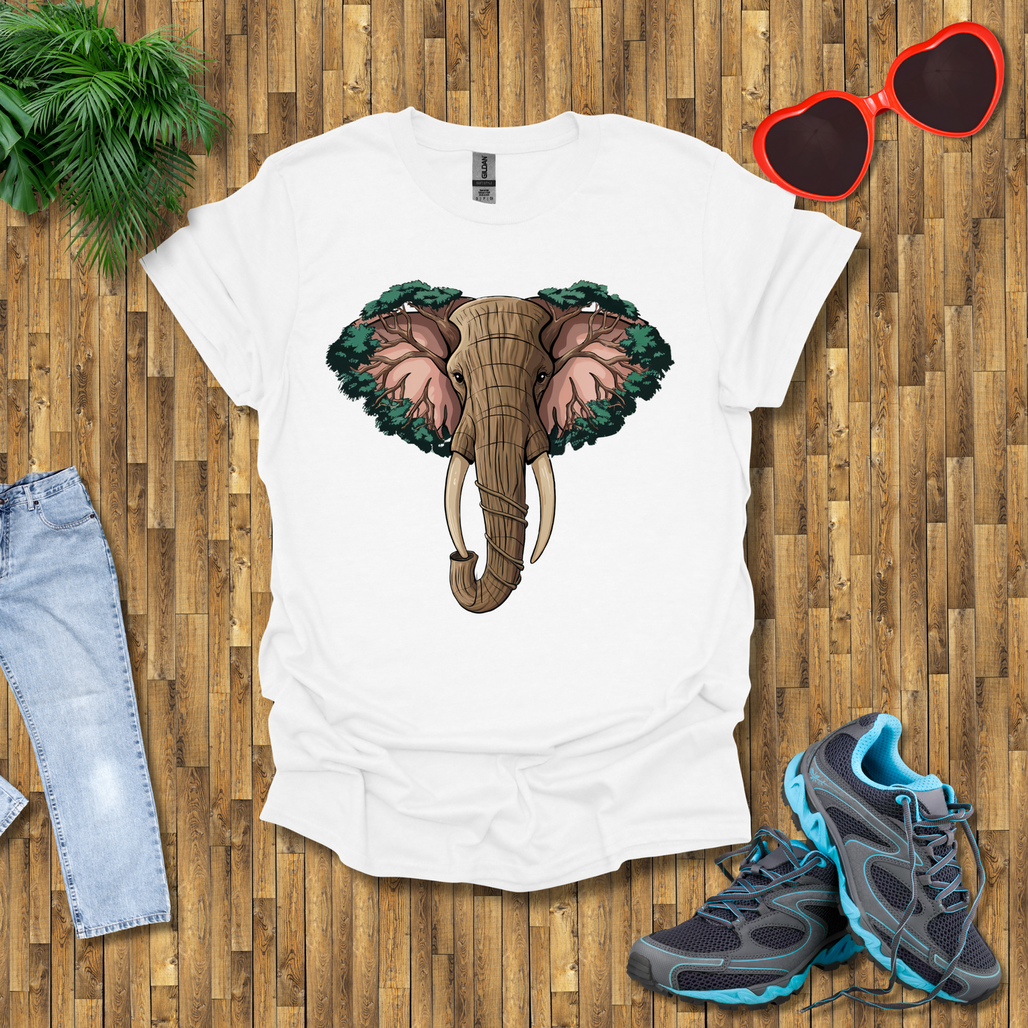 Elephant tree head T-Shirt