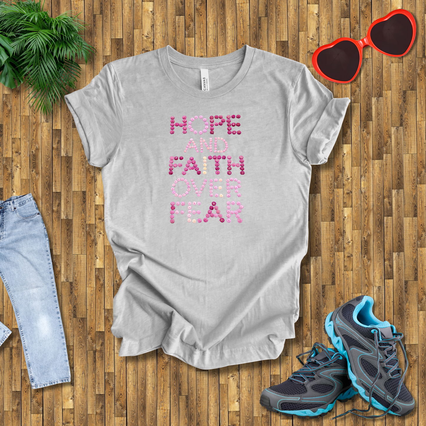 Hope and Faith over fear T-Shirt