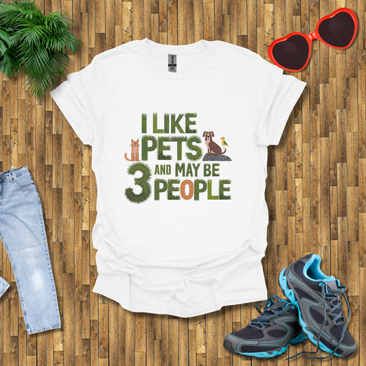 love for pets and people T-Shirt