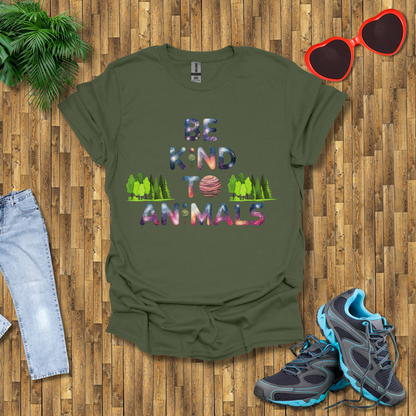 Be kind to animals  T-Shirt
