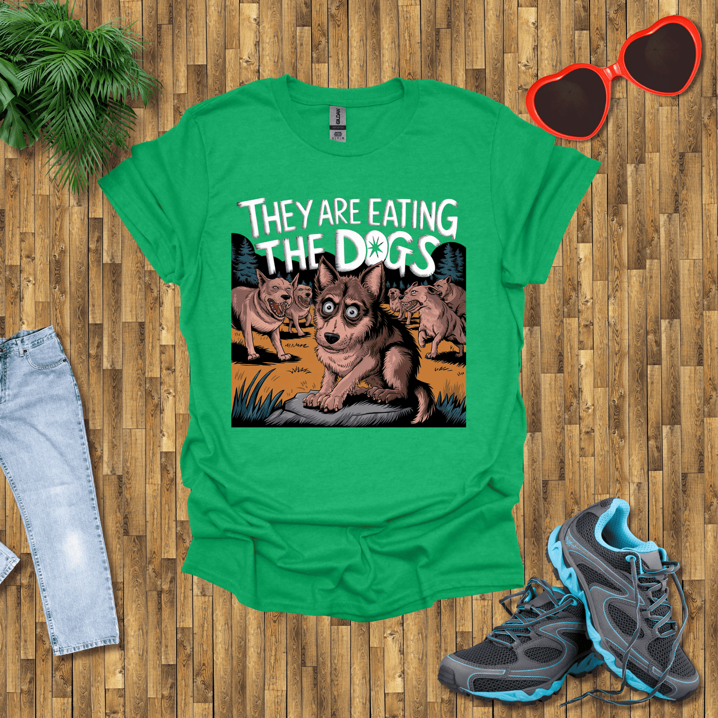 They are eating the dogs  T-Shirt