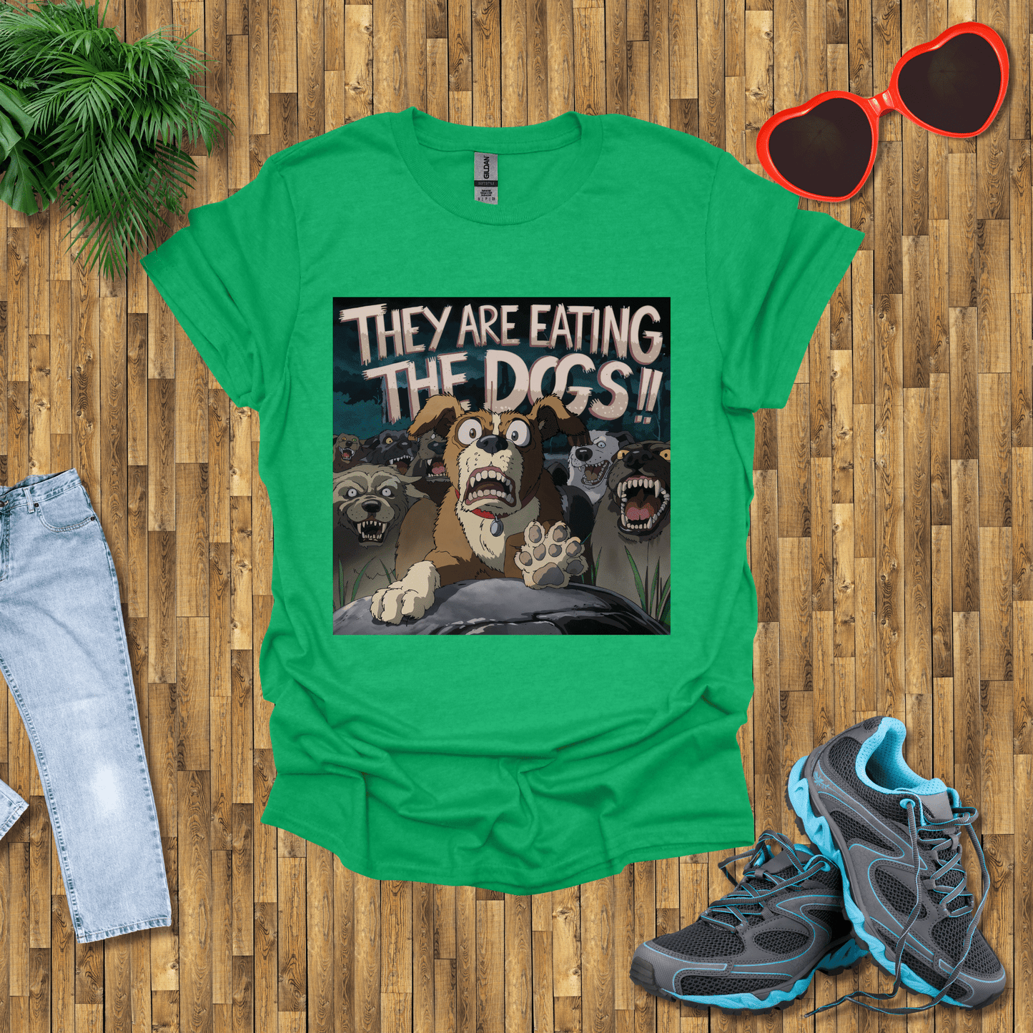 They are eating the dogs  T-Shirt