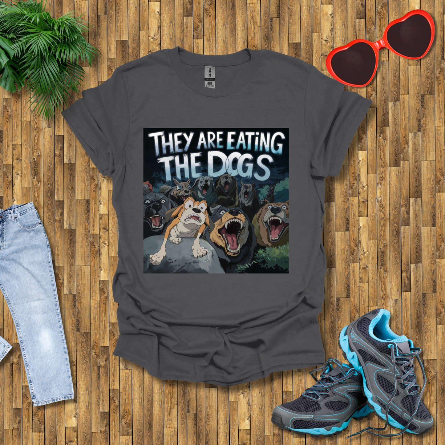 They are eating the dogs  T-Shirt
