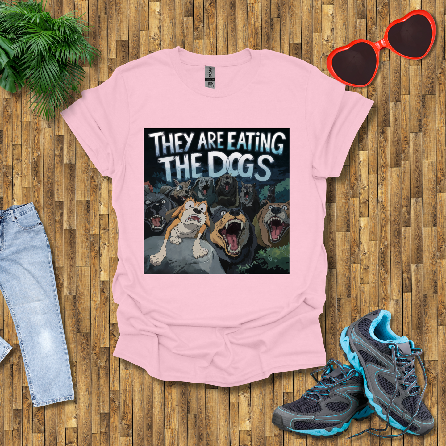 They are eating the dogs  T-Shirt