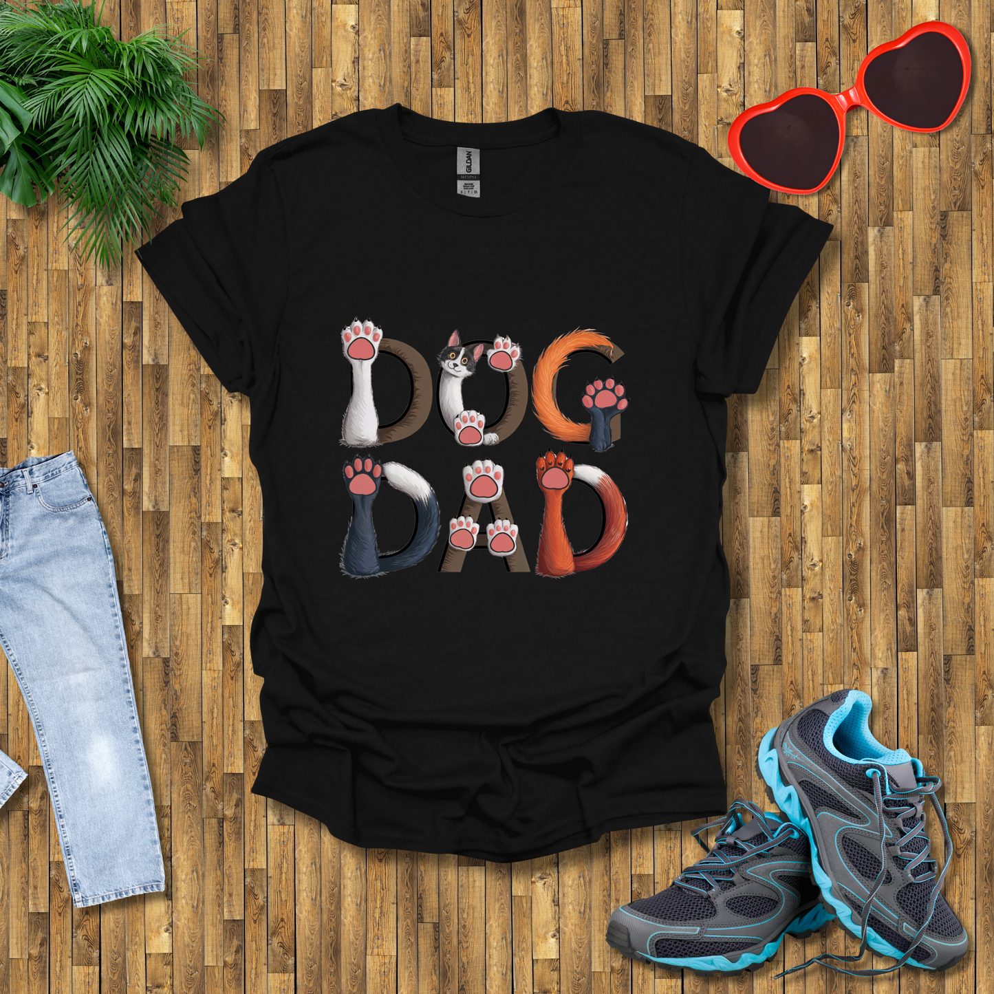 Dog dad  T-Shirt