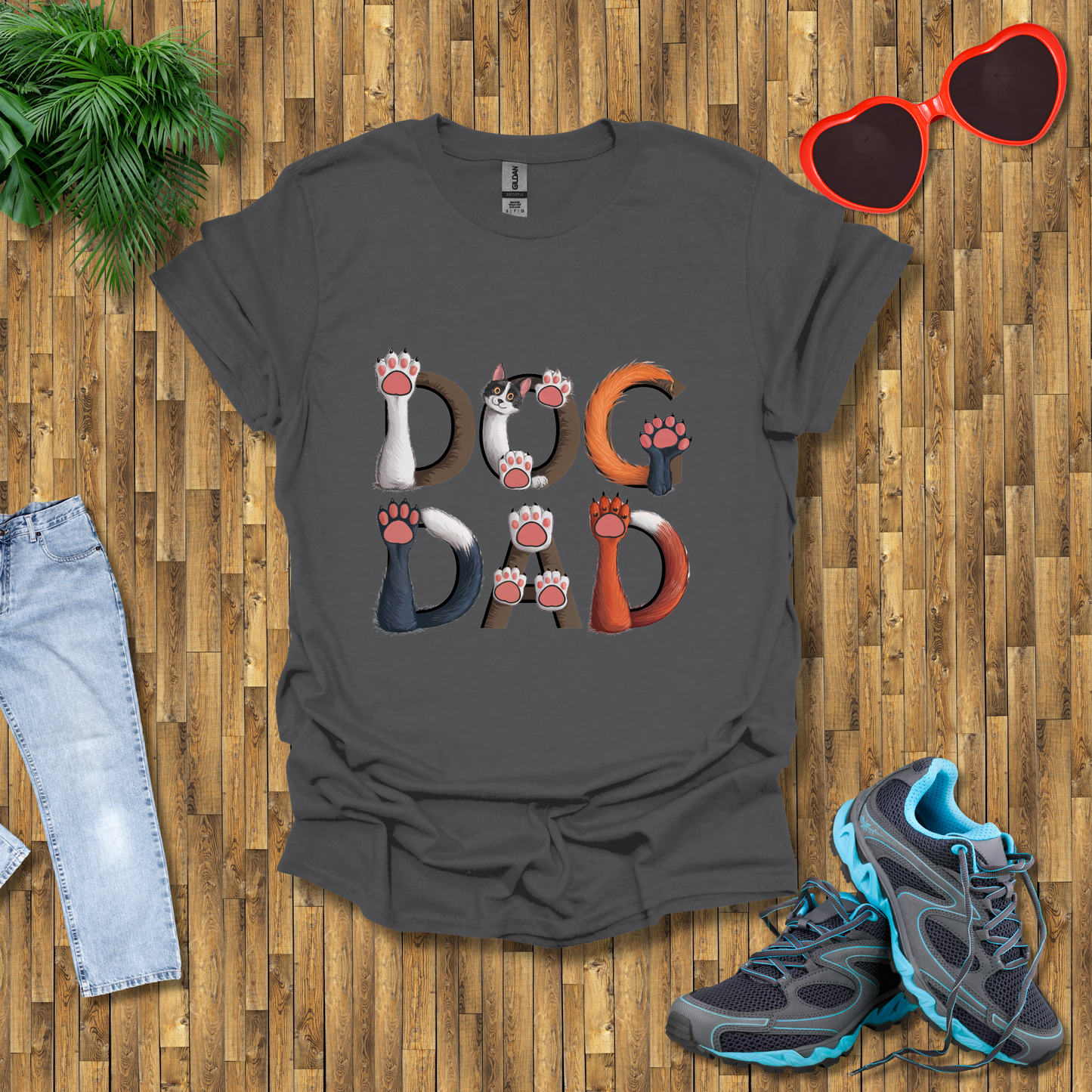 Dog dad  T-Shirt