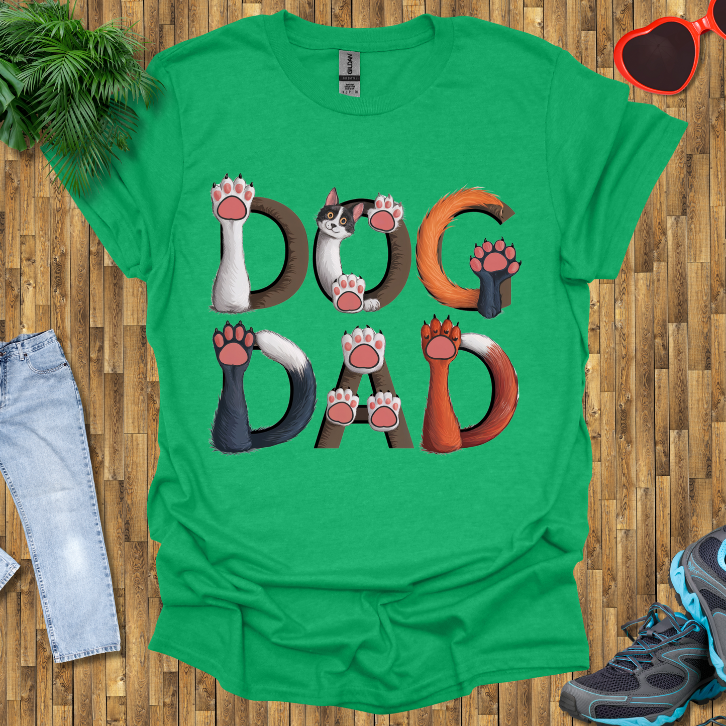 Dog dad  T-Shirt